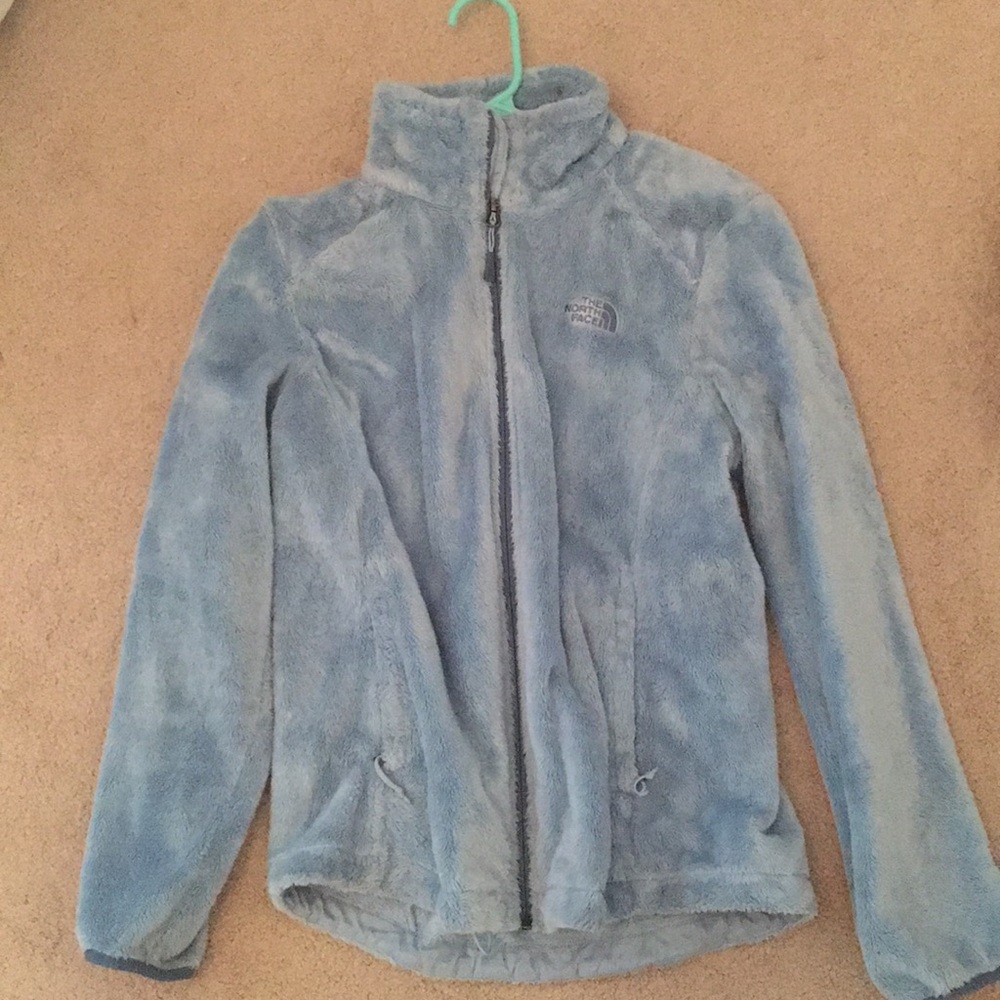 Light Blue North Face Jacket